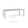 Nardi Tevere laminate 147 extending dining table - corda