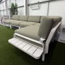 Nardi Maximo 5 sofa with clever side table attachable to any of the seating modules